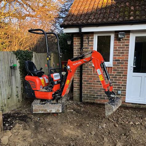 Mini and Micro Digger Hire 